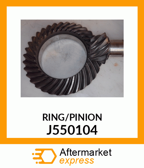 RING/PINION J550104