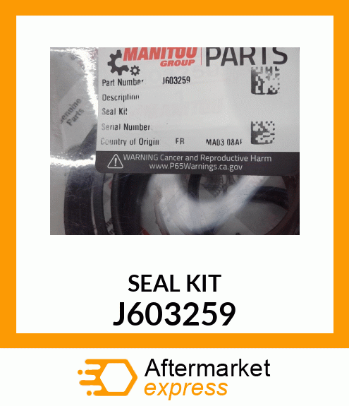 SEAL KIT J603259