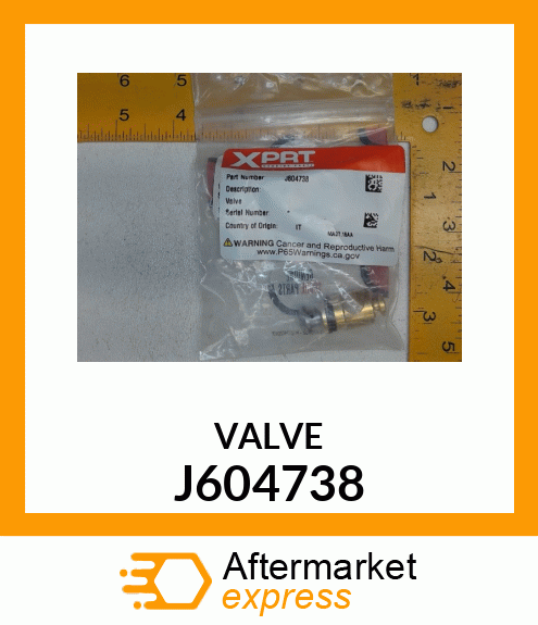 VALVE J604738