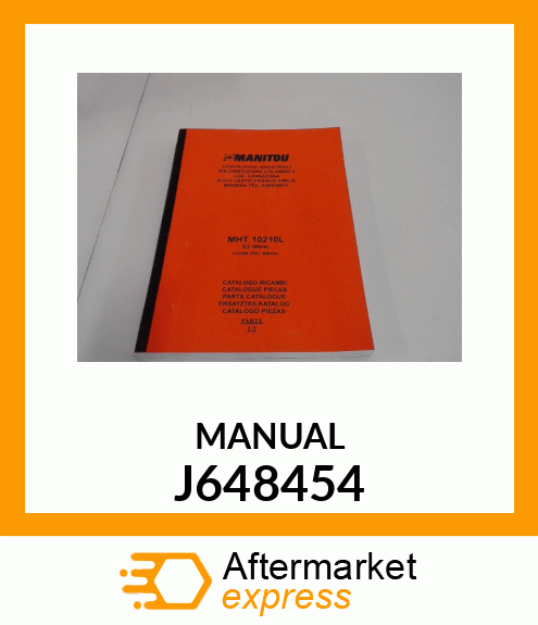 MANUAL J648454