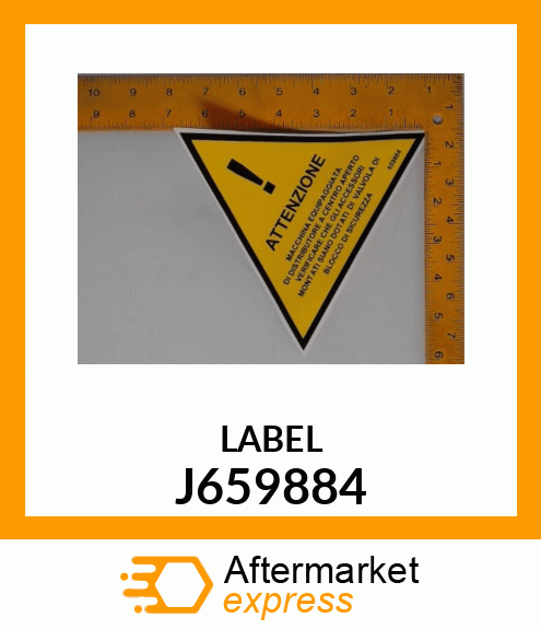 LABEL J659884