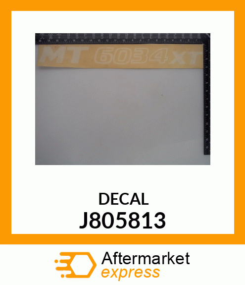 DECAL J805813