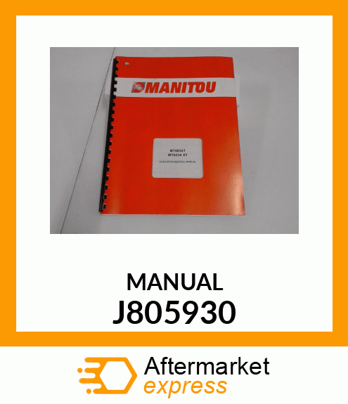 MANUAL J805930