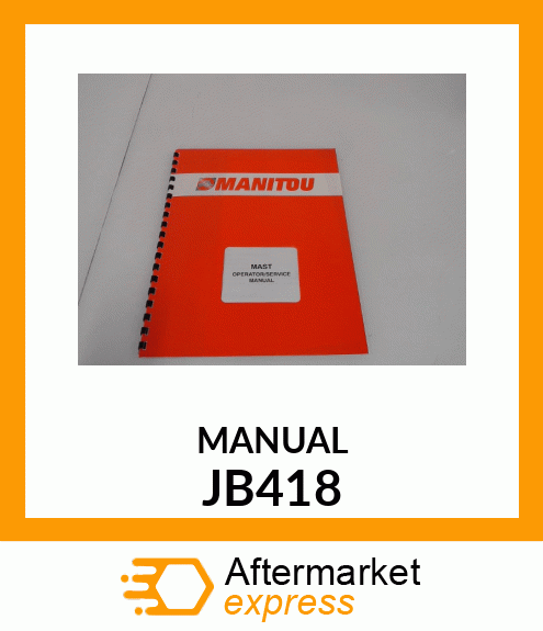 MANUAL JB418