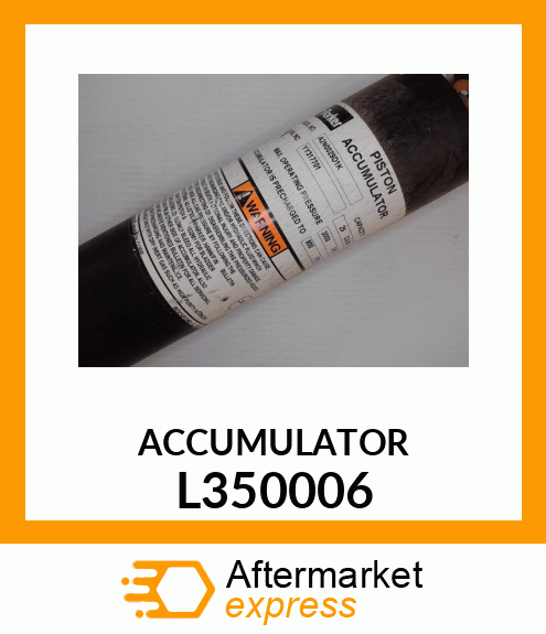 ACCUMULATOR L350006