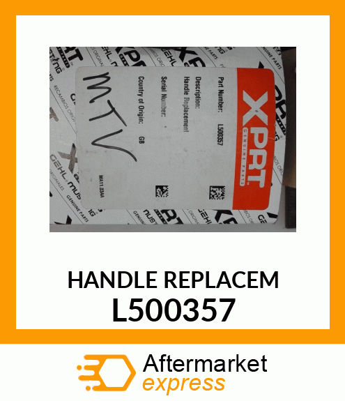 HANDLE REPLACEM L500357