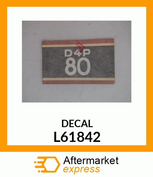 DECAL L61842