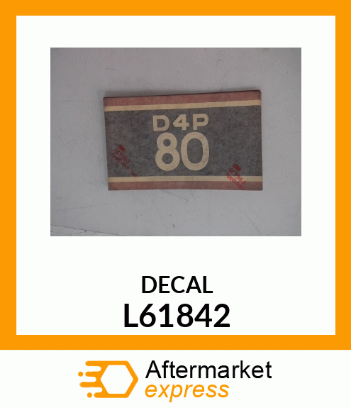 DECAL L61842