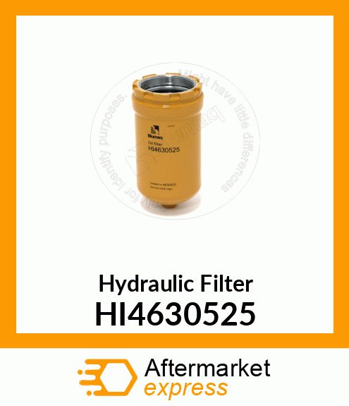 Spare part HI4630525 + Hydraulic Filter