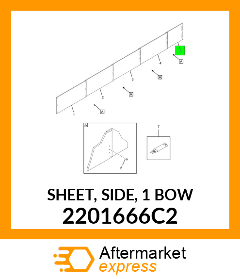 Spare part 2201666C2 + 2201666C2