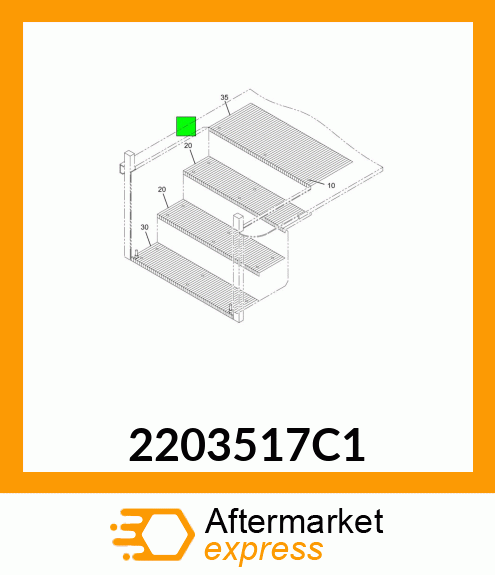 Spare part 2203517C1 + 2203517C1