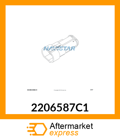 Spare part 2206587C1 + 2206587C1