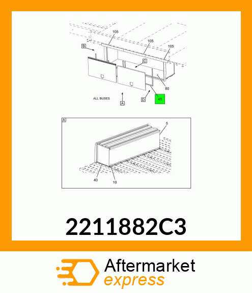 Spare part 2211882C3 + 2211882C3