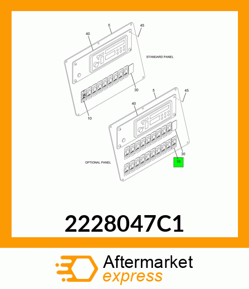 Spare part 2228047C1 + 2228047C1