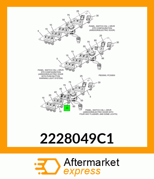 Spare part 2228049C1 + 2228049C1