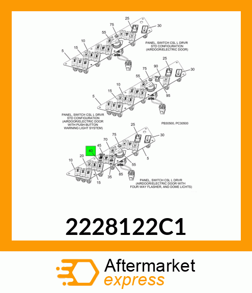 Spare part 2228122C1 + 2228122C1