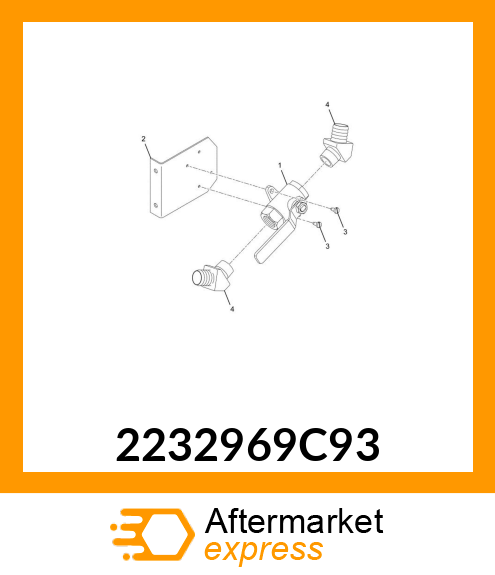 Spare part 2232969C93 + 2232969C93