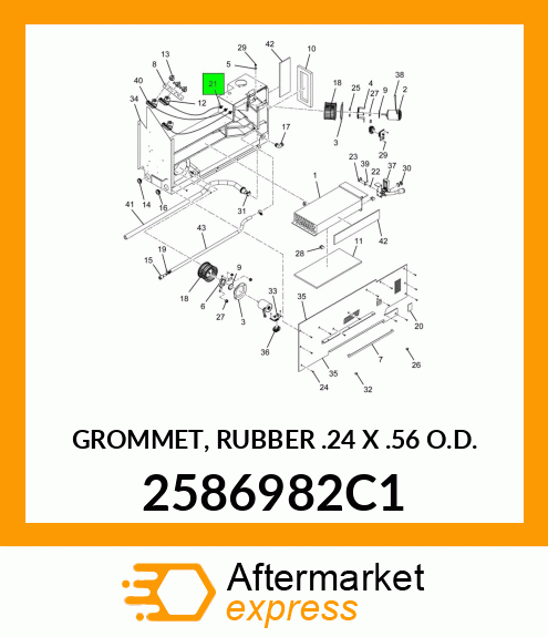 Spare part 2586982C1 + 2586982C1