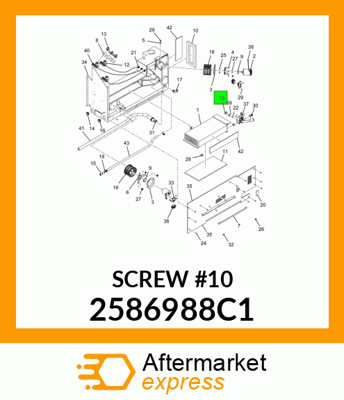 Spare part 2586988C1 + 2586988C1