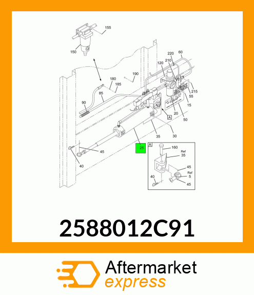 Spare part 2588012C91 + 2588012C91