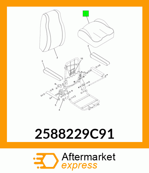 Spare part 2588229C91 + 2588229C91