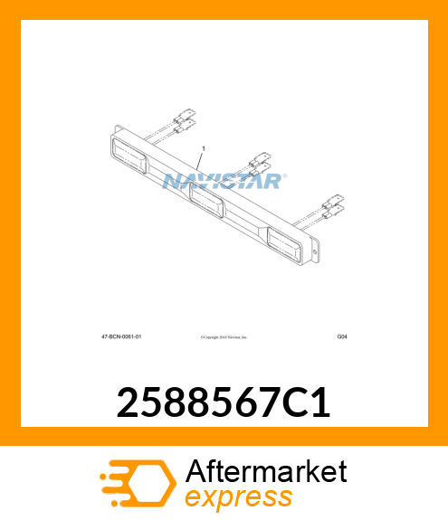 Spare part 2588567C1 + 2588567C1