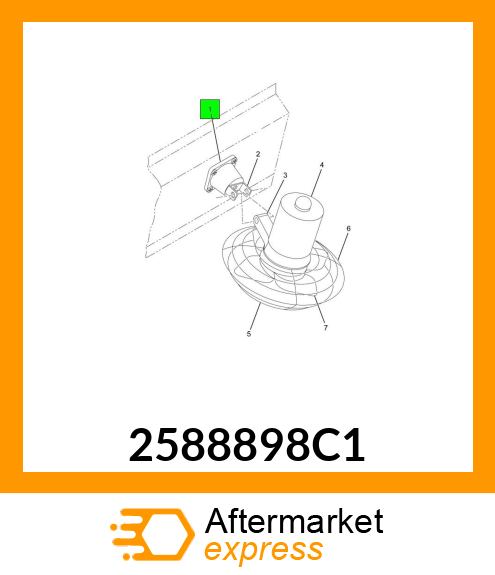 Spare part 2588898C1 + 2588898C1