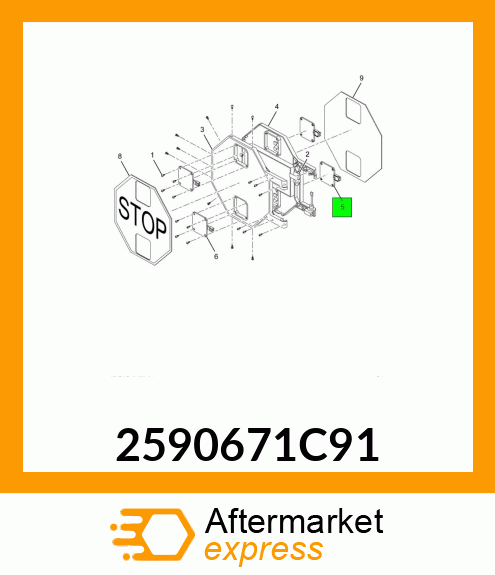 Spare part 2590671C91 + 2590671C91