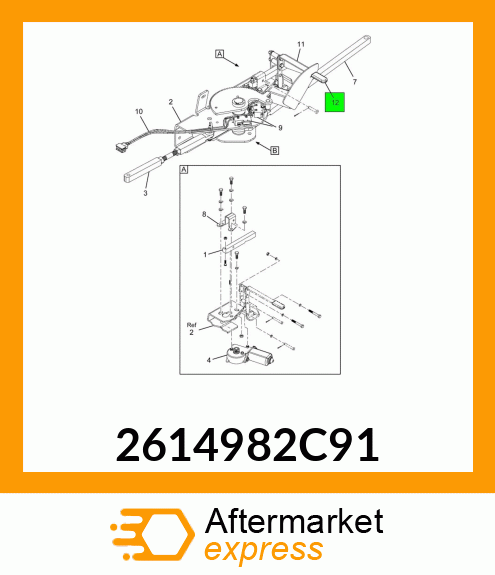 Spare part 2614982C91 + 2614982C91