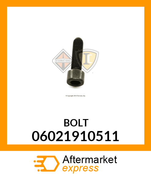 BOLT 06021910511