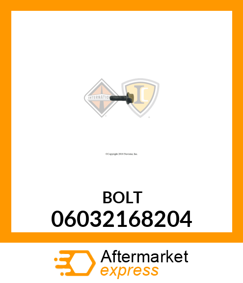 BOLT 06032168204