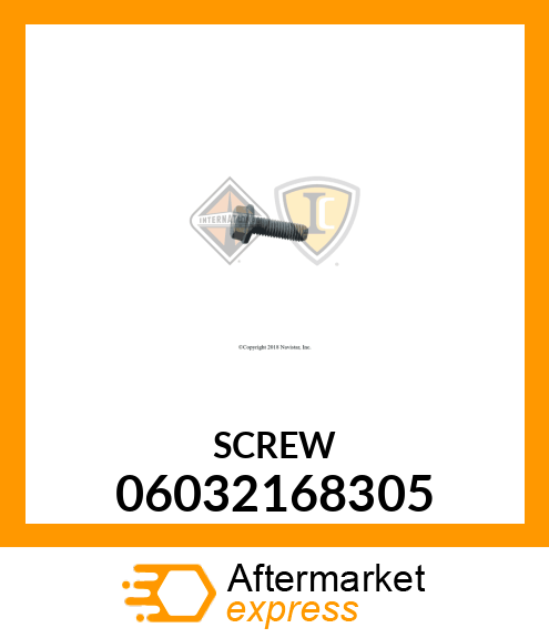 SCREW 06032168305