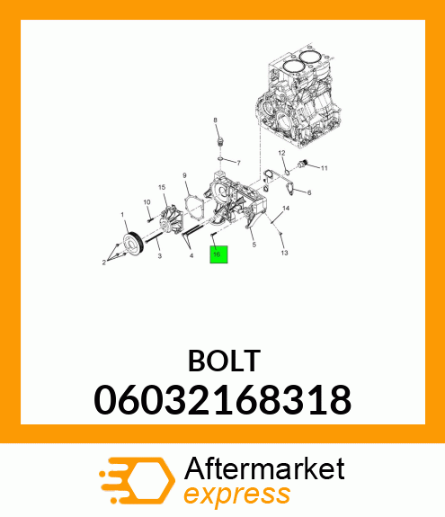 BOLT 06032168318