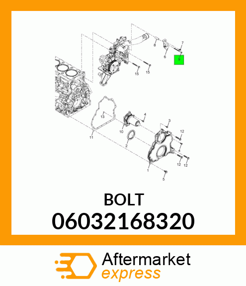 BOLT 06032168320