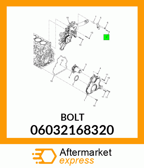 BOLT 06032168320