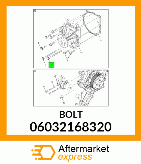 BOLT 06032168320