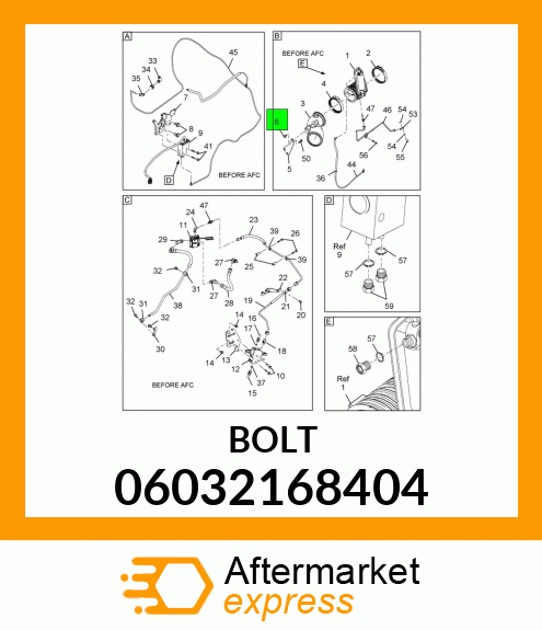 BOLT 06032168404