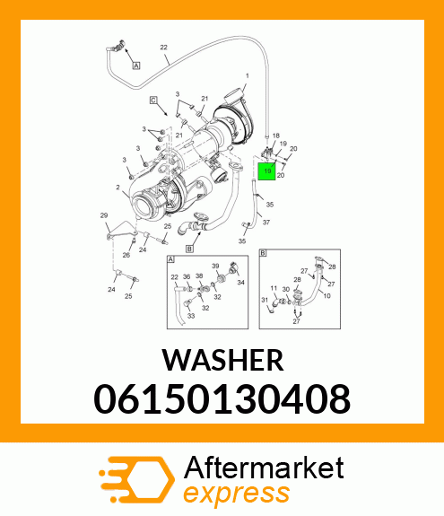 WASHER 06150130408