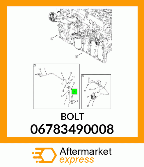 BOLT 06783490008