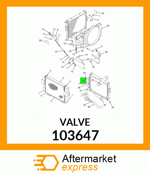 VALVE 103647