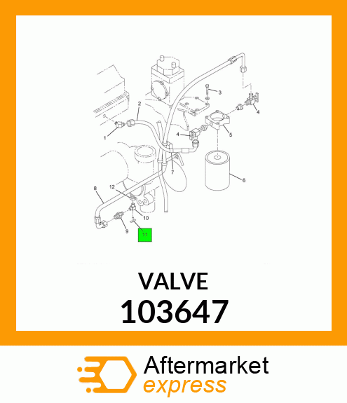 VALVE 103647