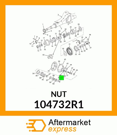 NUT 104732R1