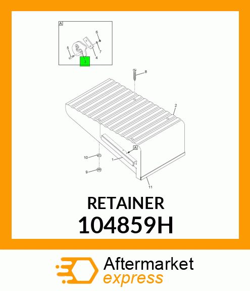 RETAINER 104859H