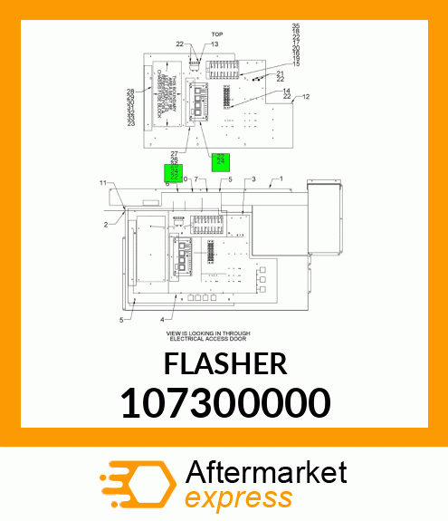 FLASHER 107300000