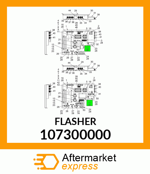 FLASHER 107300000