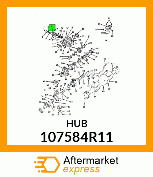 HUB 107584R11