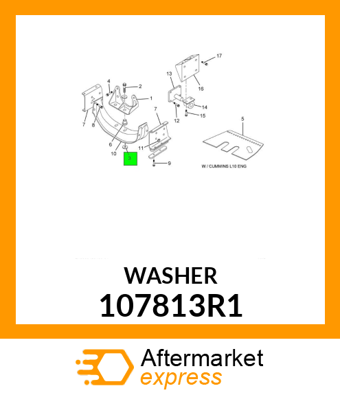 WASHER 107813R1