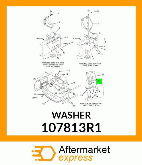 WASHER 107813R1