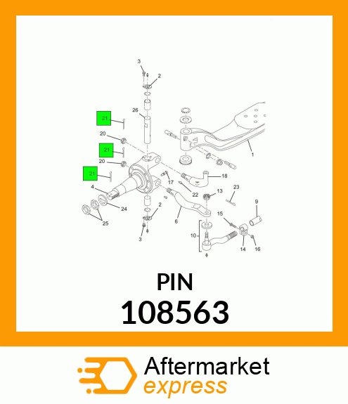 PIN 108563