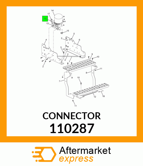 CONNECTOR 110287